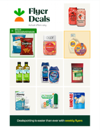 Shows a clickable flyer.