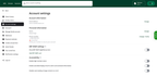 Shows the account settings menu with the following menu items: Your orders, Account settings, Instacart+, Manage family account, Addresses, Payment methods, Credits and promos, Notification settings, Loyalty cards, and Log out.