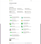 Shows a Help page example.