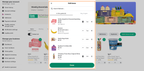 Shows the Edit items dialog for an order guide, with six items that each have buttons to change the quantity and a delete icon to remove the item.