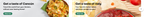 Shows a split banner carousel with the headings 'Get a taste of Cancun' and 'Get a taste of Italy.'