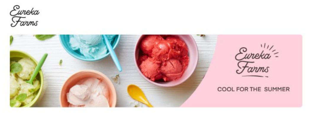 Shows a header image