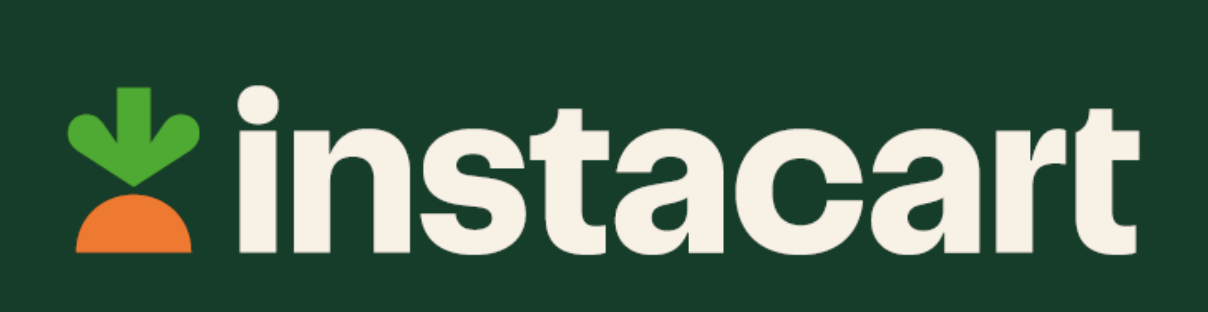 black Instacart carrot icon