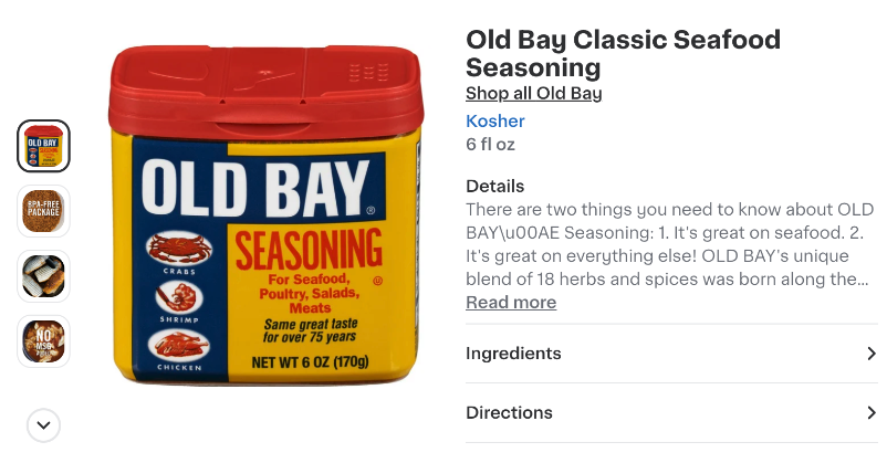 Product details